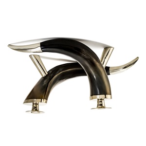 Wholesale Eco-Friendly Buffalo Ox Horn Tealight <b>Candle</b> <b>Holders</b> Custom Sizes and Full Customization Stylish Animal Feature - Product Image 5