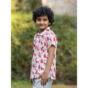 Camisa Casual de Algodón Orgánico con Estampado de Dove - Product Image 2
