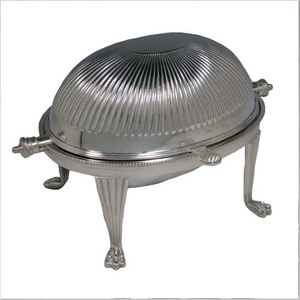 Recipiente para Calentar Comida de Acero Inoxidable, Brillante y Pulido, con Capacidad de 6 Litros, para Bodas, Fiestas, Decoración de Mesa, Servir Comida - Product Image 3