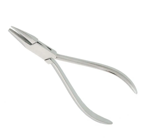 Pince de dissolvant de bande orthodontique dentaire de qualité supérieure de 130mm en acier inoxydable Source d'alimentation manuelle Autres pinces dentaires incluses - Product Image 2