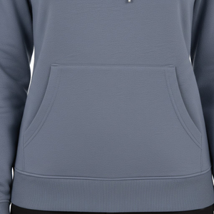 Sudadera con capucha gris frío personalizada, unisex, de corte ajustado, de felpa francesa gruesa, al por mayor, estilo boxy, streetwear, lisa, tipo pullover, completa - Product Image 5