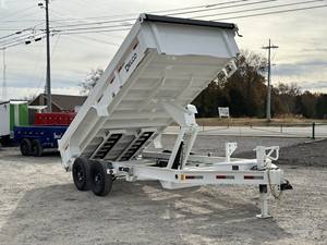 Remolque volquete blanco 7x16 barato a la venta - Product Image 3