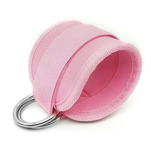 Customizable Nylon Gym Ankle Straps Leather Adjustable Workout <b>Cable</b> Machine Fitness Equipment Sports Protection for Ankles - Product Image 5