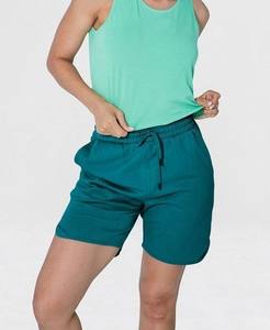 กางเกงขาสั้นเล่นกีฬาแบบลำลองสำหรับผู้หญิงกางเกงขาสั้นผ้าสวมใส่สบายระบายอากาศได้แบบสั้นพอดีตัวสำหรับฤดูร้อน - Product Image 5