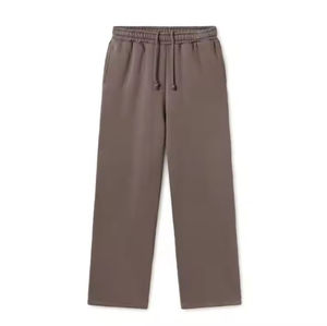 Pantalones Deportivos de Lona Gruesa y Transpirable para Hombre, Estilo Casual de Invierno, Cierre con Cordón, Pierna Ancha y Holgada, Personalizados - Product Image 1