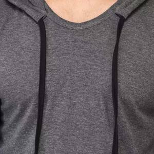 T-shirts à capuche à manches longues en coton de la meilleure qualité pour hommes - Product Image 6