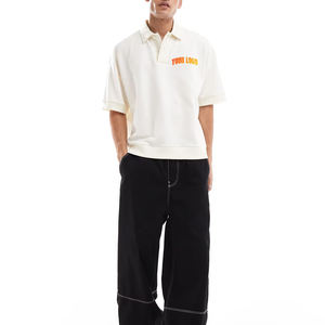 Lona Premium OEM para Camisas de Hombre |   Ropa Urbana Gótica Ecológica de Alta Calidad |   Ropa Casual de Negocios de Color Sólido y Duradera - Product Image 3