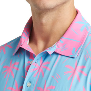 Sublimación de estilo informal para hombre para Polo Diseño único Patrón impreso Vendedor superior Venta al por mayor Material transpirable Polos hechos - Product Image 4