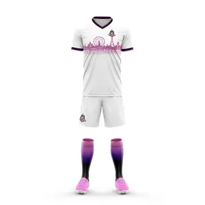 Uniforme de futebol de sublimação personalizado kit de camisas de clube de futebol masculino uniformes esportivos camisa de futebol do Paquistão camisa de futebol