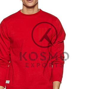 เสื้อสเวตเตอร์คอกลมผ้าฝ้ายสำหรับผู้ชายและผู้หญิงเสื้อสเวตเตอร์โอเวอร์ไซส์ผ้าคอตตอนใส่สบายสำหรับผู้ชาย - Product Image 2