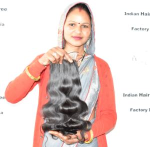 100% hermoso producto natural Kinky Indian Hair Closure Bodywave Raw Virgin Extensiones Sin procesamiento químico para la venta - Product Image 6