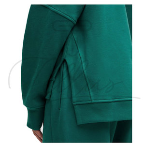 Sudaderas Extra Grandes y Ligeras para Mujer, Cómodas y Transpirables, con Capucha y Logotipo Frontal, Formales, 100% Algodón de Felpa para Invierno - Product Image 6