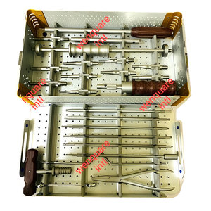 Juego de Herramientas Quirúrgicas Ortopédicas, Instrumentos para la Extracción de Clavos Intramedulares, Herramientas Médicas de Acero Inoxidable para la Extracción de Clavos Óseos - Product Image 1