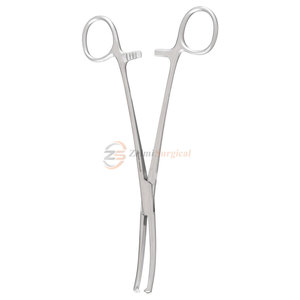 Fórceps de histerectomía largos de alta calidad de acero inoxidable Fórceps de histerectomía largos de ginecología - Product Image 4