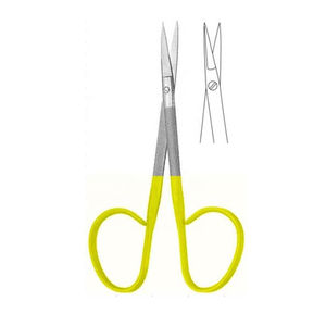 Tijeras Iris Rectas Reutilizables, Juego de Instrumentos Quirúrgicos Manuales de Acero Inoxidable con Punta Afilada y Mango para Uso Profesional - Product Image 6