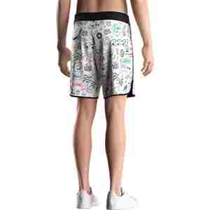 Pantalones Cortos Unisex de Poliéster de Secado Rápido y Absorción de Humedad - Fabricante Mayorista - Product Image 3