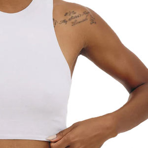 Venta al por mayor de las mujeres de la venta caliente recortada superior de alta calidad nueva moda mejor Fabricación de diseño de las mujeres Crop Top para la venta - Product Image 5