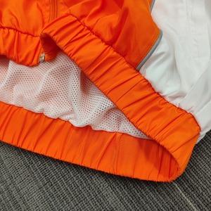 Chaqueta cortavientos de nailon personalizable Unisex y pantalones cortos para correr, conjunto informal de 2 piezas para gimnasio, equipo de Fitness para hombre, invierno de talla grande - Product Image 3