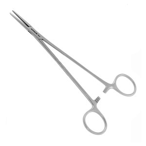 Pinces artériales Halsted droites 18,0 cm en acier inoxydable, instrument chirurgical manuel pour l'hémostase, outil médical CE - Product Image 6