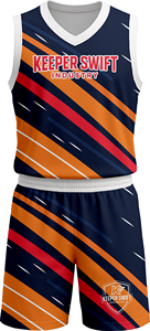 Uniforme de basket-ball fabriqué au Pakistan, maillot d'équipe et short de sublimation, couleur personnalisée, uniforme de basket-ball - Product Image 2