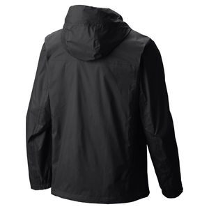 Veste de pluie unie imperméable en polyester pour homme, coupe-vent vierge pour l'extérieur - Product Image 2