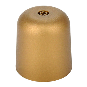 Baldacchino per lampada in plastica oro - Product Image 1