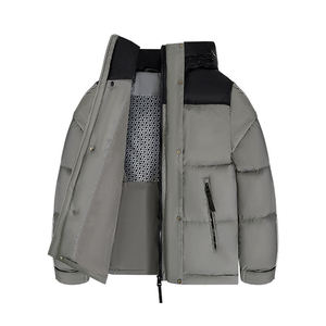Veste matelassée de haute qualité pour homme, streetwear d'hiver, OEM, motif imprimé personnalisé, coupe-vent, chaude - Product Image 6