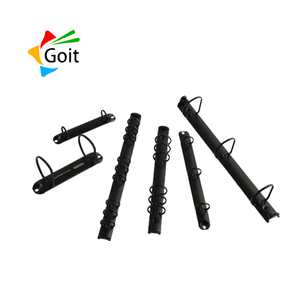 A6 6-Ring metallo Binder accessorio durevole foglio sciolto diario Notebook con meccanismo a forma di O e Clip di categoria di prodotto Clip - Product Image 3
