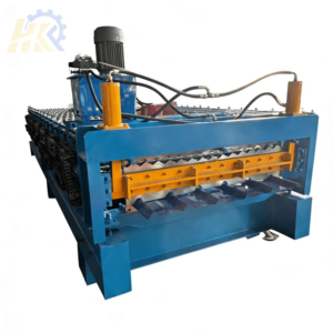 HK AG/PBR/IBR Stahlpaneel-Dachrollformmaschine Automatische Hochdachblechherstellungsanlage 1 Jahr Garantie - Product Image 4