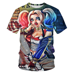 T-shirt en coton pour homme, coupe ample, respirant, manches courtes, avec impression par sublimation 3D personnalisée, haute qualité, printemps été - Product Image 5