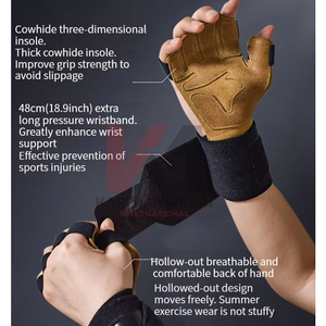 Weightlifting Workout Sport Training Hand Gloves Custom Fitness <b>Weight</b> Lifting Unisex Gym Gloves Fitness Gym Gloves - Product Image 5