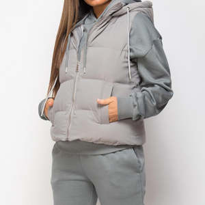 Veste sans manches matelassée imperméable élégante pour homme, col montant en tricot de haute qualité, plusieurs couleurs, nouvelle arrivée, tendance - Product Image 3