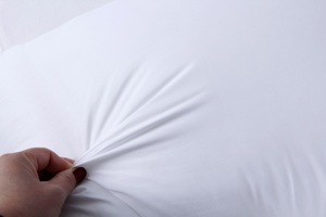 % Beyaz pamuk kumaş polyester mikrofiber dolum otel yatak yastık - Product Image 6