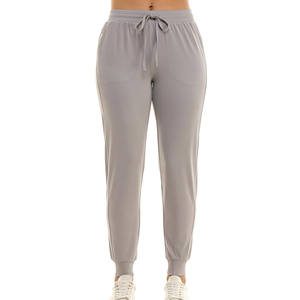 OEM Fashion Women Streetwear Joggers Breathable Outerwear Slim Fit Cotton Sweatpants Ladies <b>Trousers</b> - Product Image 1