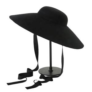 Sombrero Fedora para Hombre y Mujer, Color Degradado, Gorra de Ala Ancha, Sombrero Fedora de Fieltro de Lana para Mujer, Sombrero Formal de Jazz con Cinturón - Product Image 5