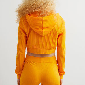 Sudadera con capucha sin mangas para mujer personalizada de alta calidad con logotipo frontal a precio de invierno - Product Image 6