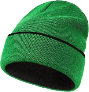 หมวกบีนนี่พิมพ์โลโก้แบบนูน ผ้าฝ้ายฟลีซ 100% แบบยูนิเซ็กซ์ ปรับขนาดได้ด้วยยางยืด - Product Image 5