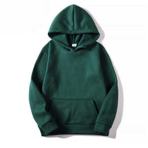 Sudadera con capucha de algodón de gran tamaño para hombre moda de invierno con logotipo de bolsillo de canguro - Product Image 6