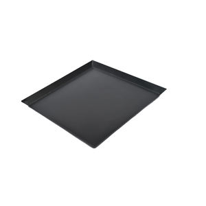 Bandeja de Metal con diseño personalizado para fiestas, bandeja para servir bodas, decoración del hogar, color negro mate, último diseño - Product Image 1