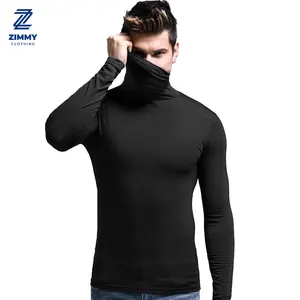 Custom thermal long sleeve shirt print Casual padded thermal shirt Outing thermal vest shirt for men