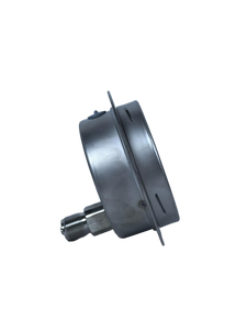 60mm Flüssigkeitsgefülltes Edelstahl-Bourdonrohr-Manometer 0-6,0 bar, Frontflansch zur Schalttafelmontage, 1/4 NPT Rückseitiger Eingang, Hydraulisch - Product Image 3