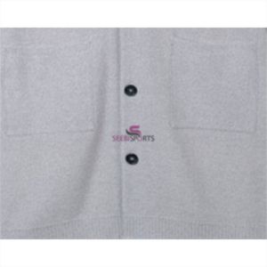 เสื้อคาร์ดิแกนปักลายตามสั่งสำหรับผู้ชาย เสื้อคาร์ดิแกนคุณภาพสูง เสื้อสเวตเตอร์ผู้ชาย ผสมขนสัตว์ ถักนิตติ้งติดกระดุม เสื้อคาร์ดิแกน 2 - Product Image 4