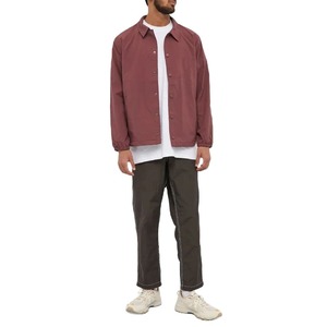 เสื้อแจ็กเก็ตเสื้อโค้ชแฟชั่นอินเทรนด์ระบายอากาศได้ดีใส่ได้ทั้งชายและหญิงเสื้อคอปกพับสีทึบพิมพ์โลโก้ได้ตามต้องการ - Product Image 3