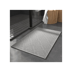 Alfombras de baño de microfibra extra suaves y absorbentes de agua, alfombra de baño de felpa antideslizante, alfombra de baño lavable a máquina - Product Image 3