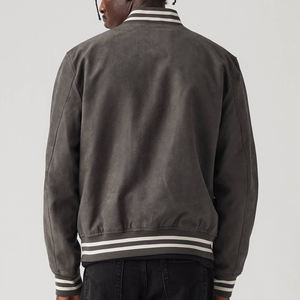 Vestes universitaires pour hommes, nouveautés 2026, veste de baseball, veste universitaire tendance pour hommes, veste de rue avec poche pour hommes - Product Image 6