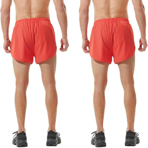 Shorts de course pour hommes de qualité supérieure Shorts d'entraînement athlétique de gymnastique pour hommes Shorts de course de 5 pouces avec poche à fermeture éclair - Product Image 5