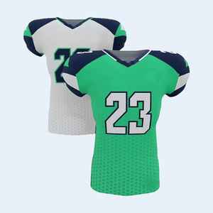 Jersey de Fútbol Americano Reversible al por Mayor, Jersey de Práctica de Malla de Doble Capa Resistente con Logotipo Personalizado del Fabricante - Product Image 5