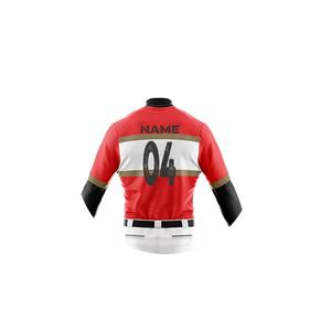 Venta caliente personalizado OEM adulto béisbol Jersey uniforme hecho en Pakistán ropa deportiva conjunto popular en el mundo del deporte - Product Image 4