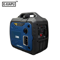 E-XIAPU Leiser Tragbarer Benzin-Elektro-Generator Mini Benzin-Inverter-Generatoren 2KW