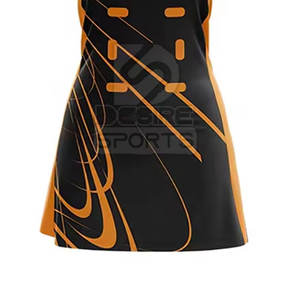 Uniforme de netball pour femmes 2026 de haute qualité, imprimé, respirant, léger, durable, sans manches, pour une utilisation toute l'année, 100% polyester - Product Image 6